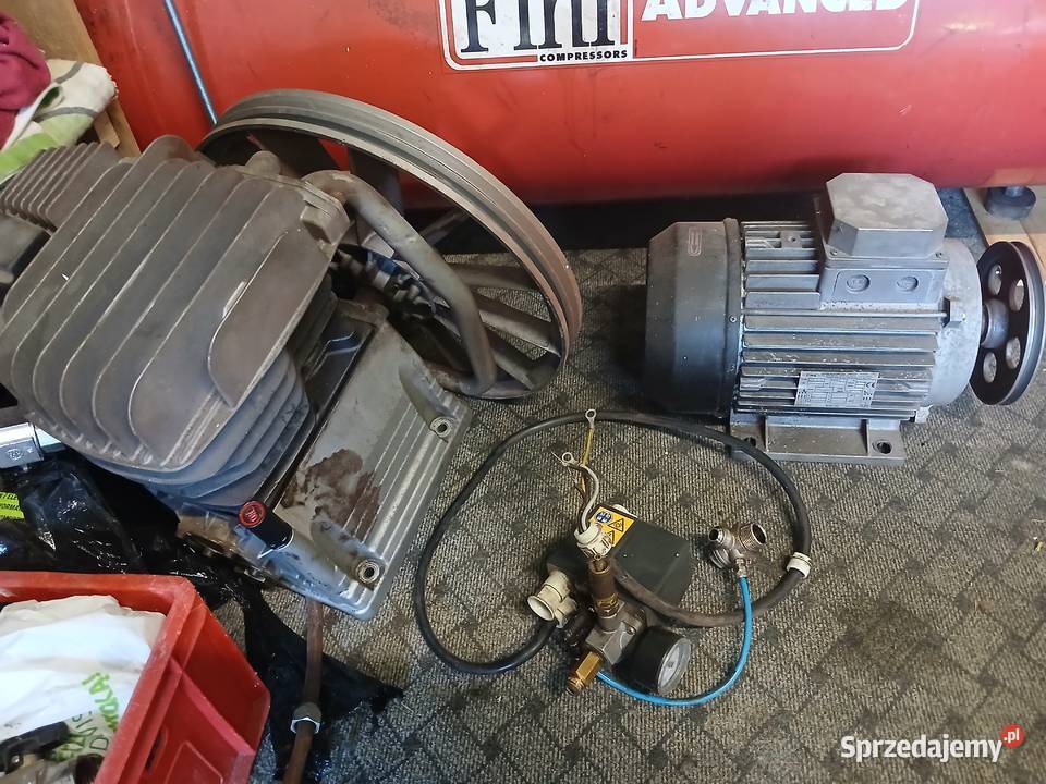 Kompresor sprężarka ABAC 5900 silnik 55 kW