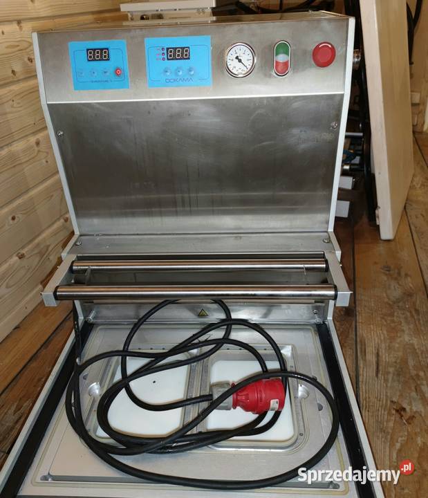 Pakowaczka Tacek GS100 VAC maszyna do pakowania Puck