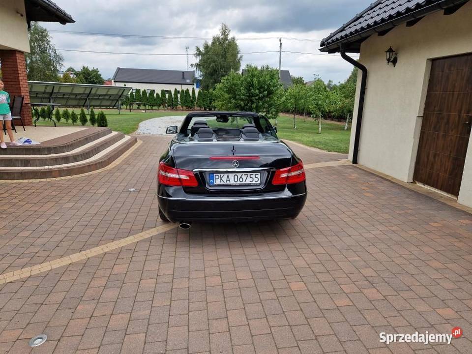 Mercedes E250CDI Cabrio Automat Rok produkcji 2012 Brzeziny