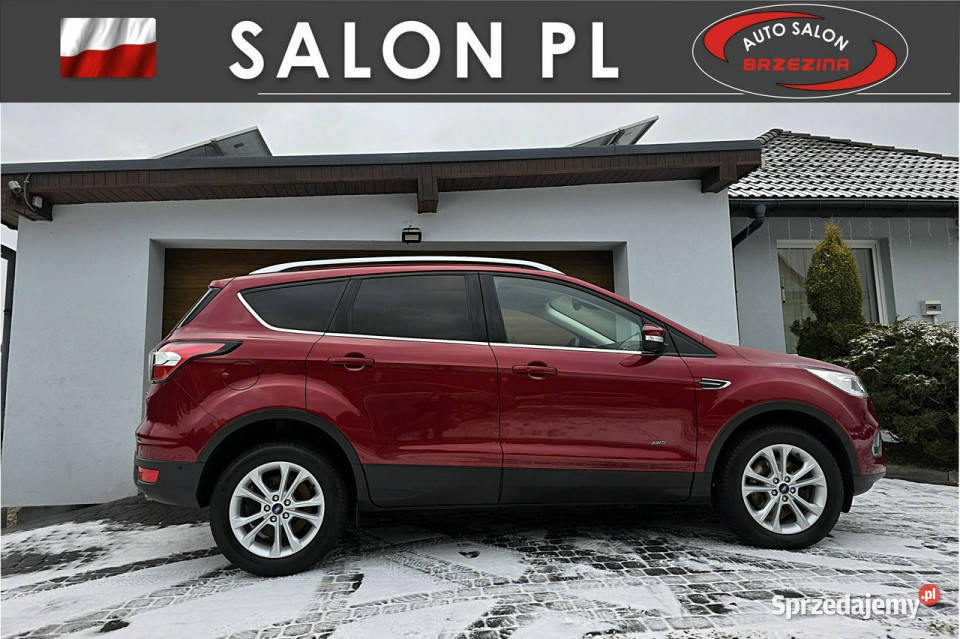 Ford Kuga serwis ASO automat 4x4 Hak II 2012 światła LED śląskie Rydułtowy