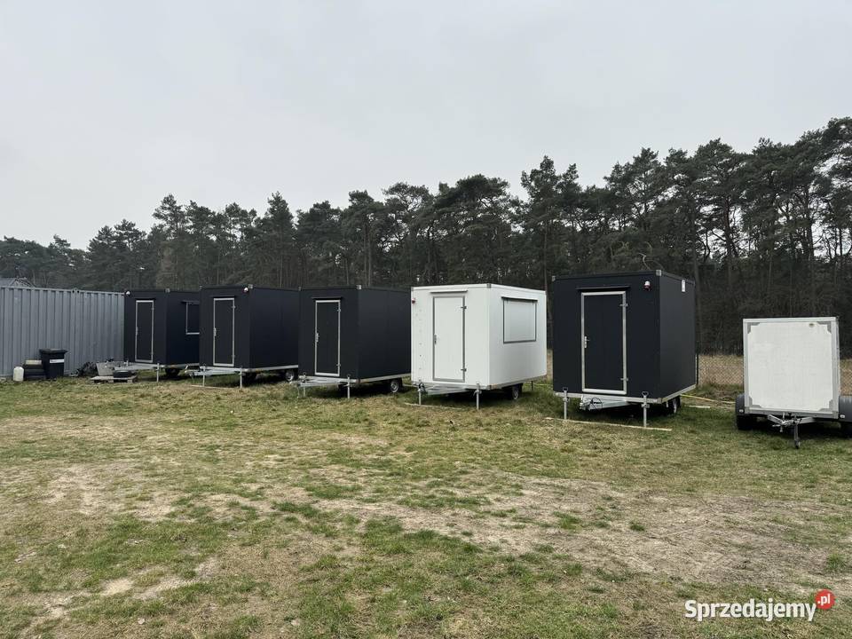 Przyczepa gastronomiczna 35m burgery NOWA gastronomiczne Luboń