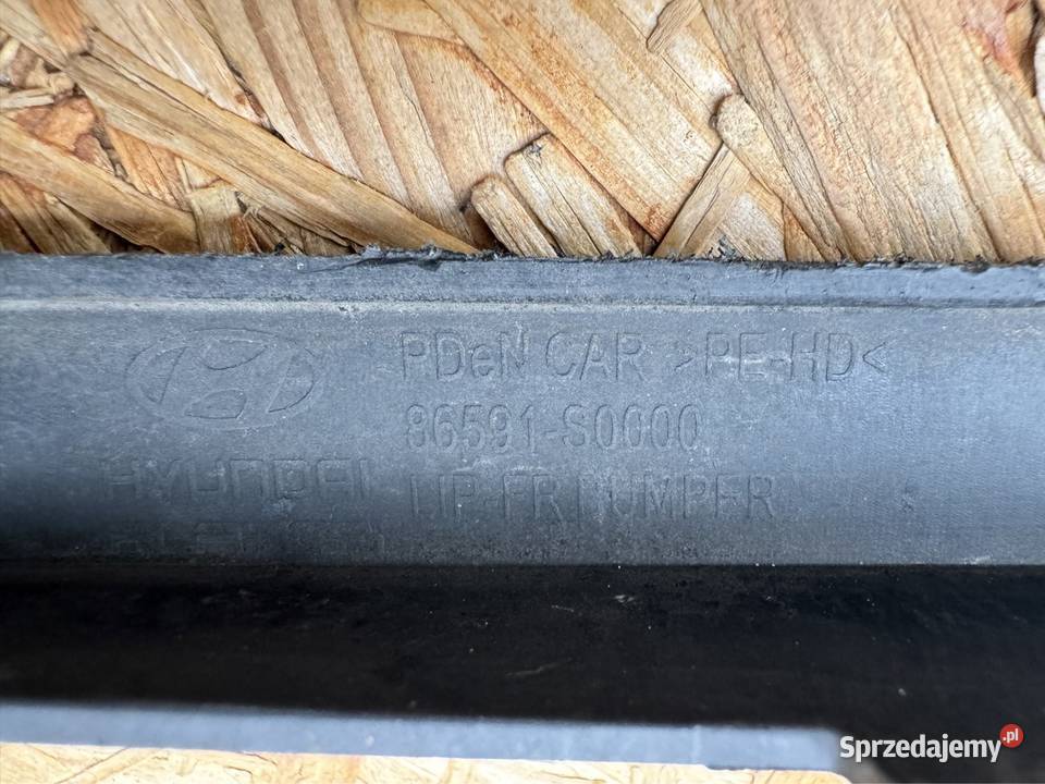 Spoiler hokej zderzaka przód hyundai i30 III 3