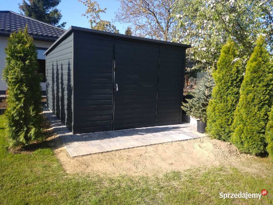 Domek blaszany narzędziowy na wymiar Łódź