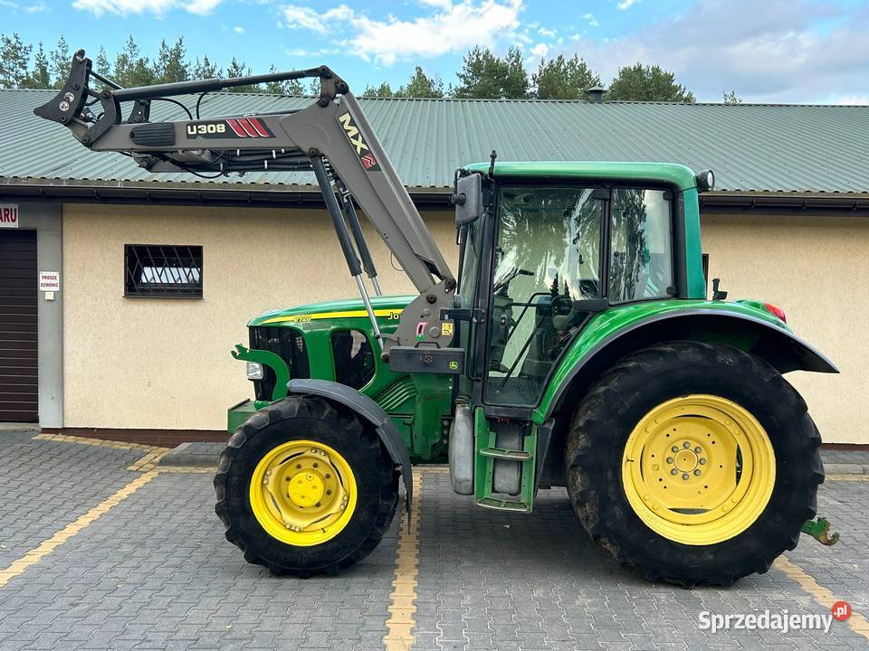 John Deere 6120 TUR MX U308 Ares 697 atz JD 6230 Półbiegi pod obciążeniem mazowieckie Laskowiec