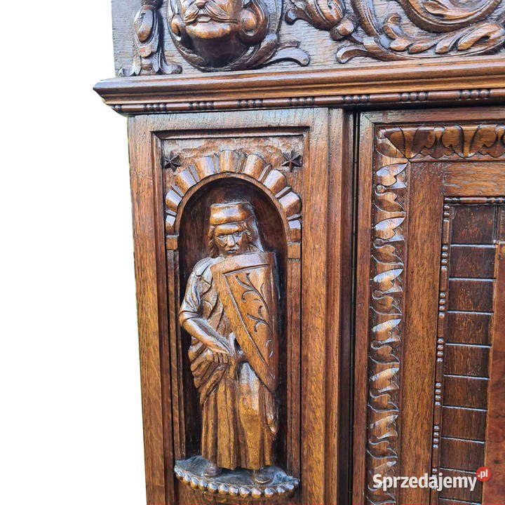 KOMPLET BIBLIOTEKA Z BIURKIEM I FOTELEM Szczecin