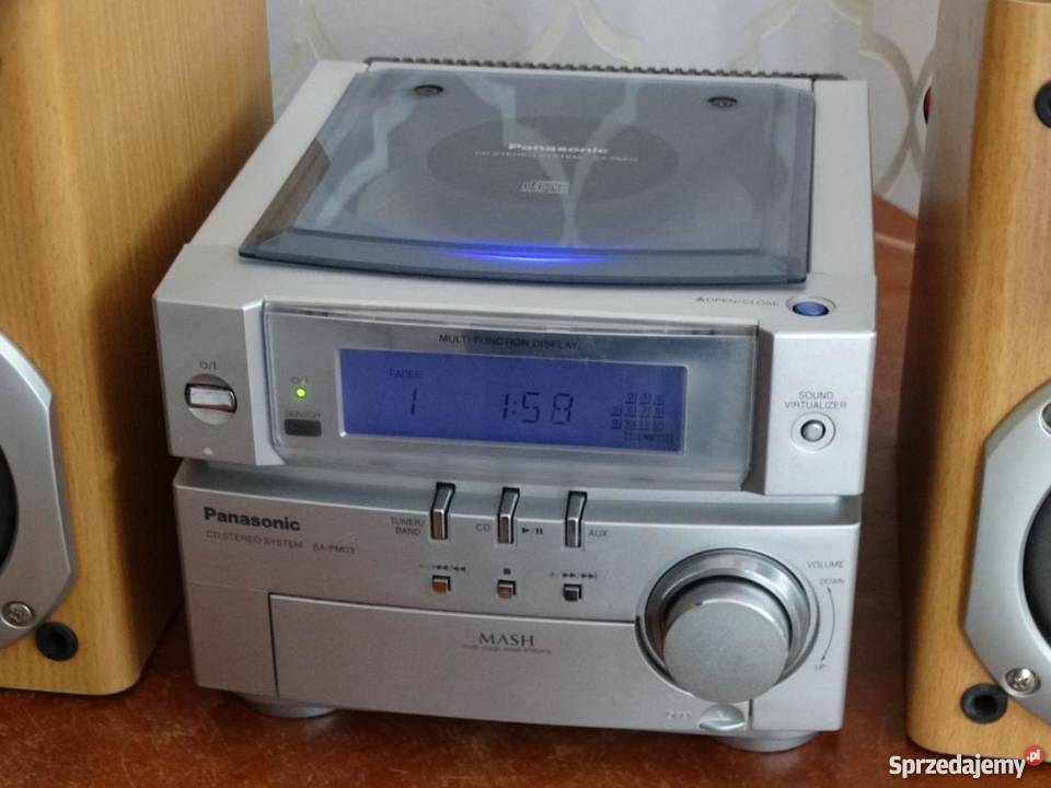 Wieża Panasonic SAPM03 z kol WYSYŁKA Wieże i miniwieże Jasło