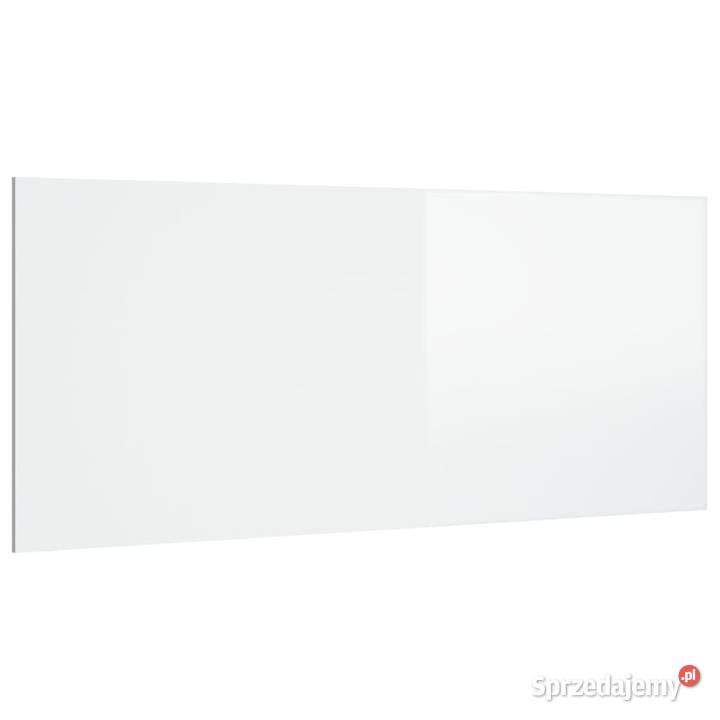 Wezgłowie łóżka biel z połyskiem 200x15x80 Warszawa