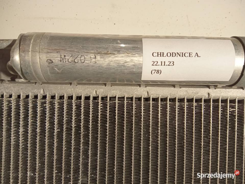 CHŁODNICA KLIMATYZACJI WODY INFINITI G35 G37 G25 osobowe Nowy Tomyśl