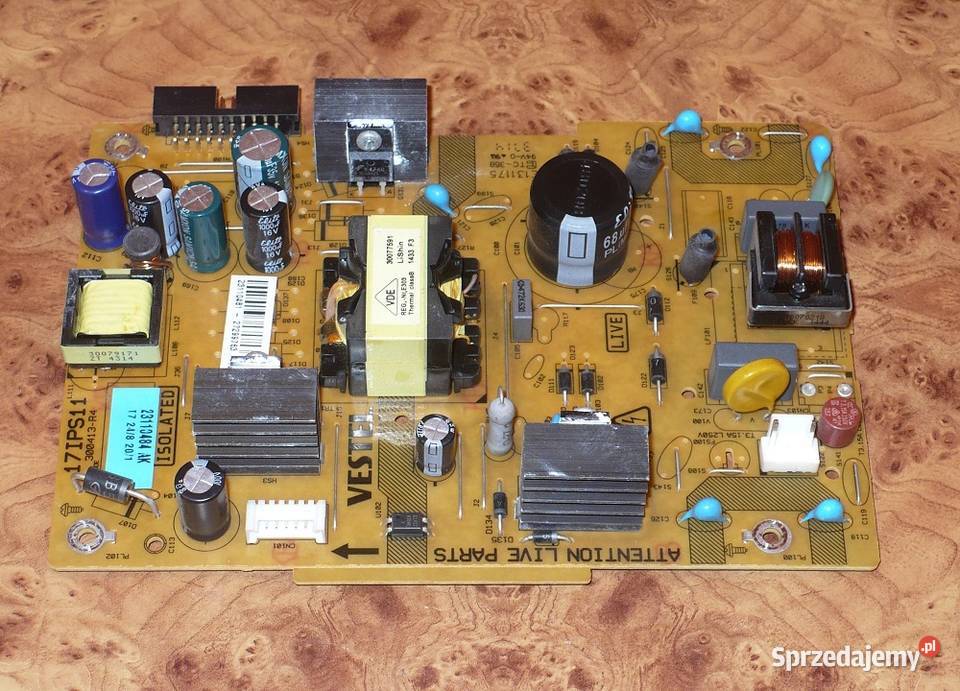 Zasilacz VESTEL 17IPS11 300413R4 TV Toshiba sprzedam