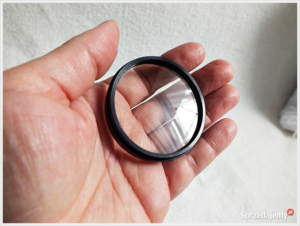 Soczewka foto 1x 52x075 Średnica 50mm Aparat Żary