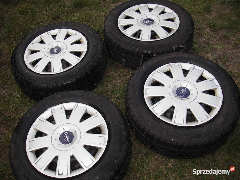 Ford Focus mk2 koła zimowe 1956515 5X108 KOMPLET