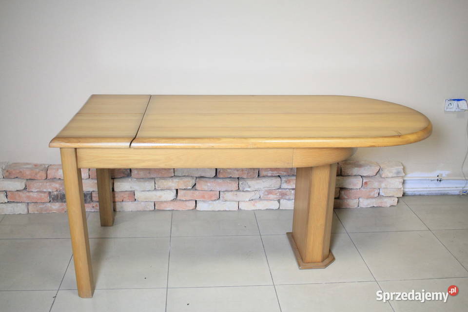 Stół jadalniasalon lity DĄB rozkładany Pszczyna