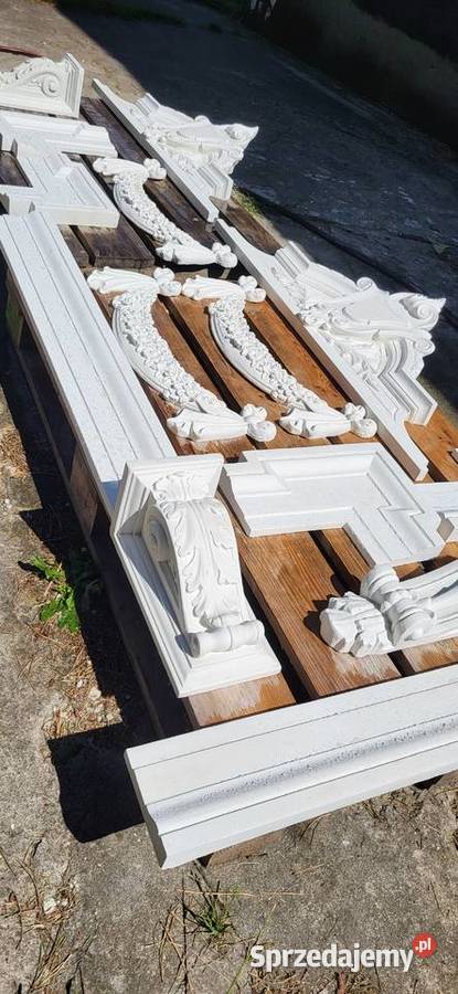 Detale architektoniczne zewnętrzne sztukateria Zielona Góra