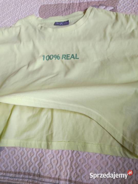 sportowa szeroka koszulka fitness ćwiczenia Kielce