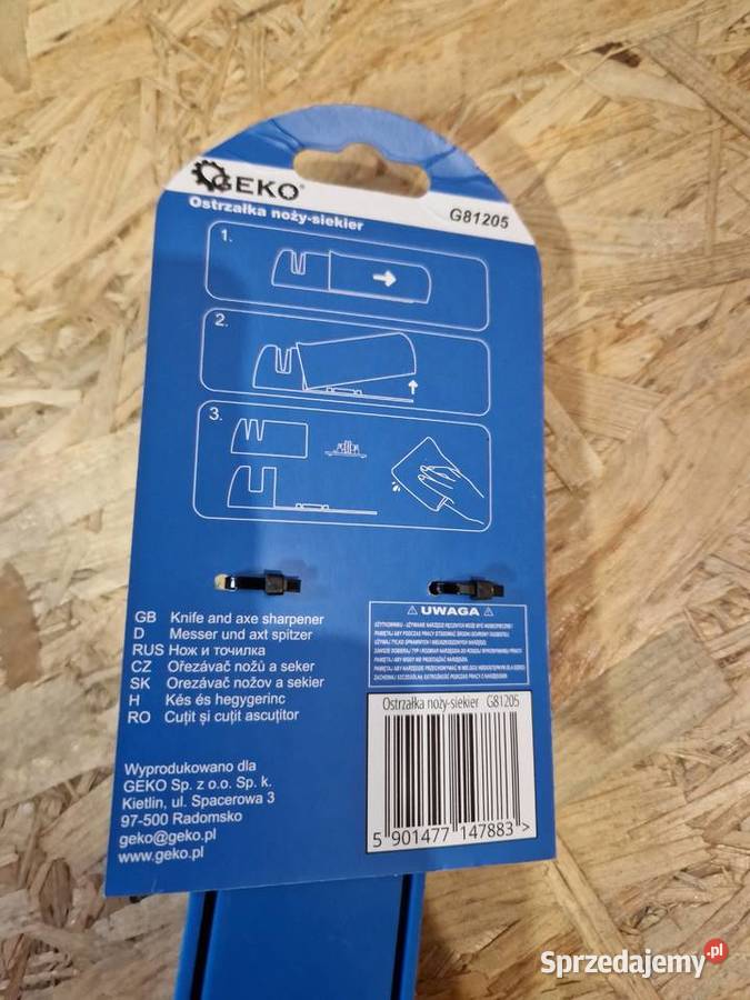 Ostrzałka nożysiekier geko G81205 Głogowa sprzedam