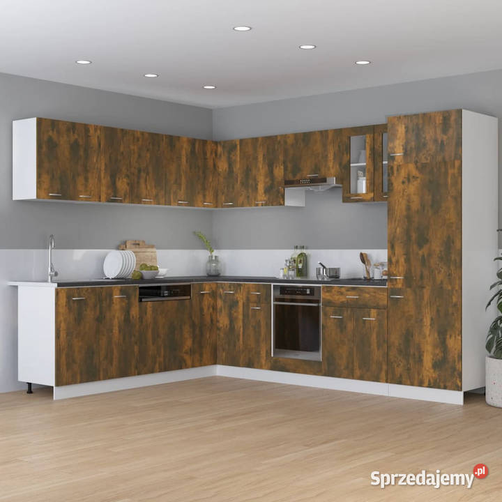 Szafka kuchenna przydymiony dąb 755x755x815