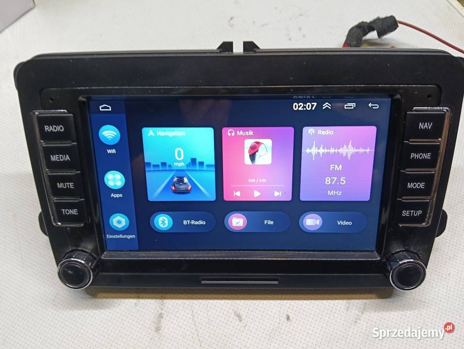 Radio 2 Din Android Volkswagen Drążdżewo Nowe