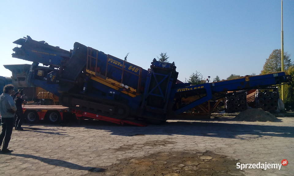 Transport Niskopodwoziowy koparek maszyn