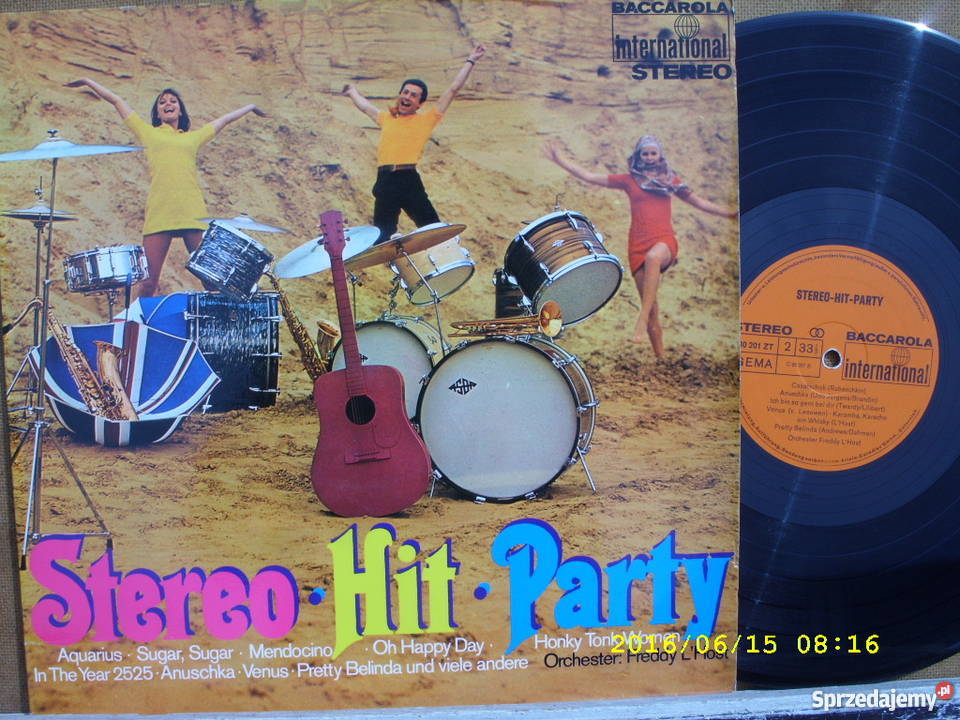 Skladanka LP STEREO HIT PARTY BARCCAROLA GERMAN Wołów