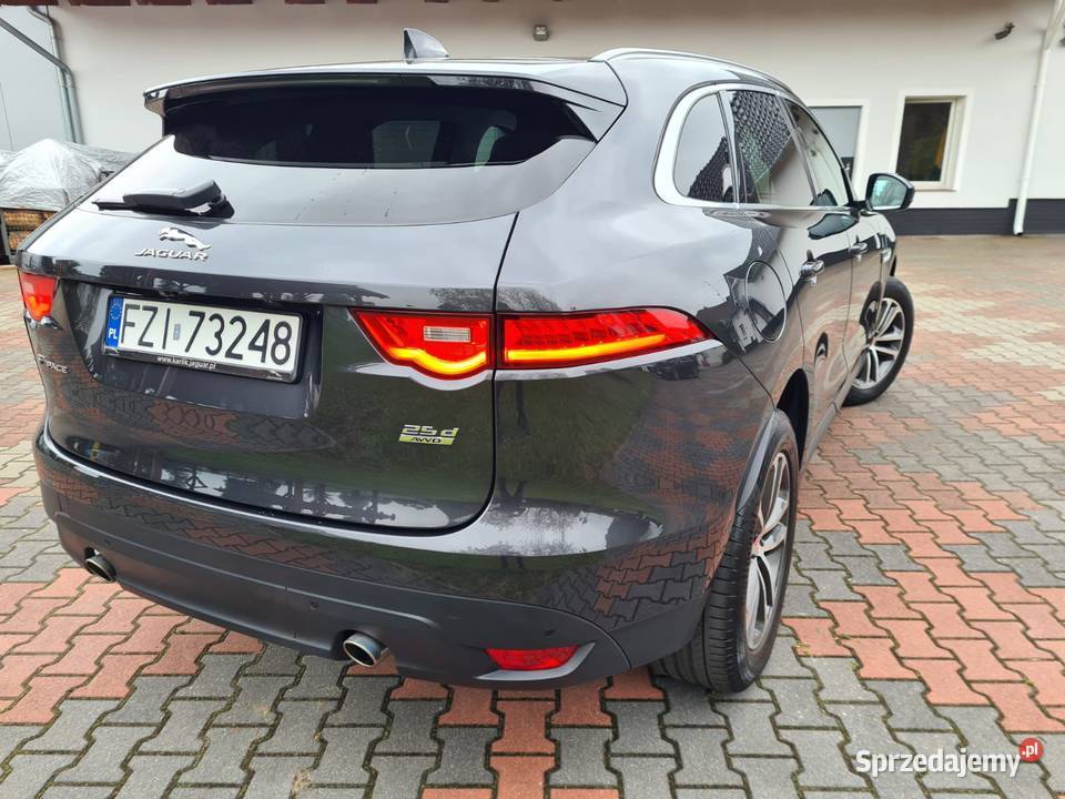 Jaguar FPace 25d 1 Właściciel FV23 F-Pace Zielona Góra