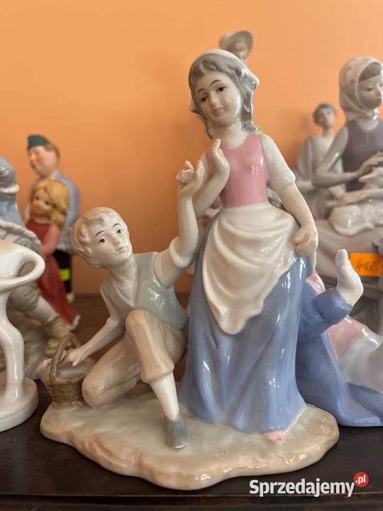 Figurka Para z kwiatami Gdańsk