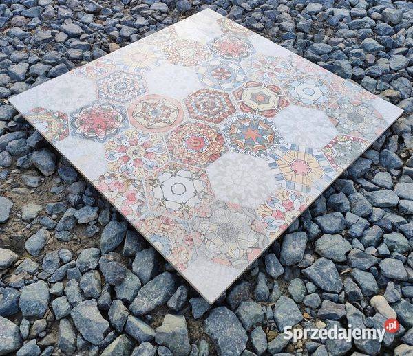 Okazja Płytki Gresowe Hexagon Colours Patchowrk