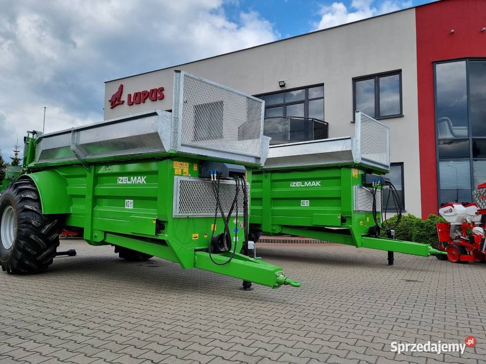 Rozrzutnik obornika jednoosiowy 12 ton bogate sprzedam