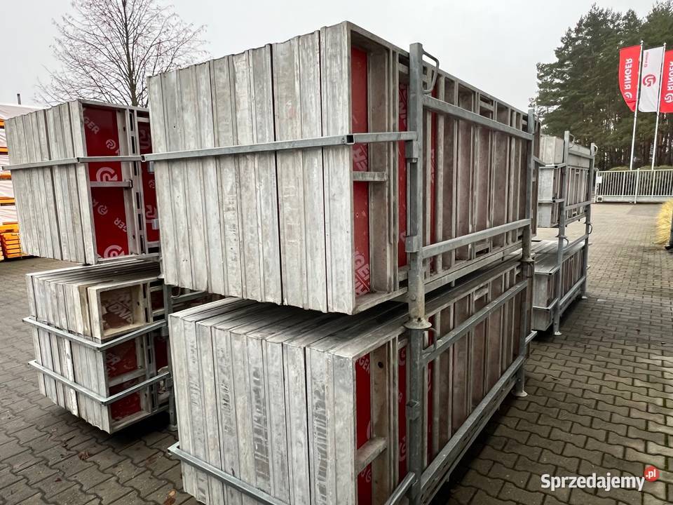 Zestaw szalunków ściennych AL2000 27m używany wielkopolskie Golina