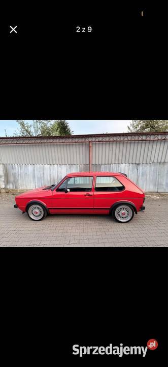 Golf mk1 GTD 16 TD bbs marsrot 1982 kw manualna Racibórz sprzedam