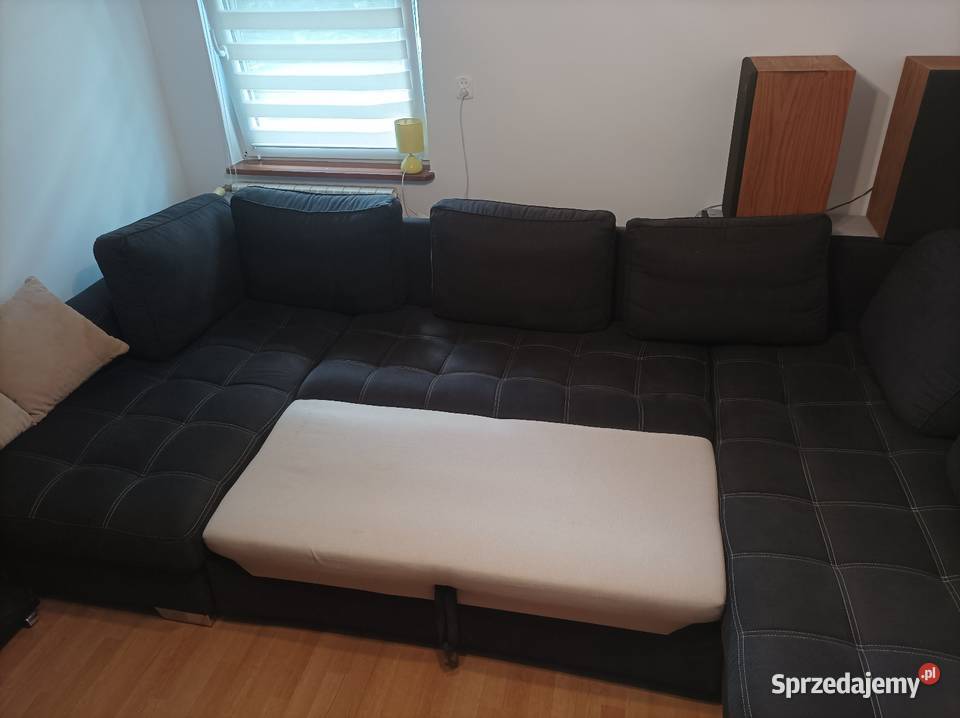 Podwójny narożnik z funkcją spania 2150cm Lubartów sprzedam