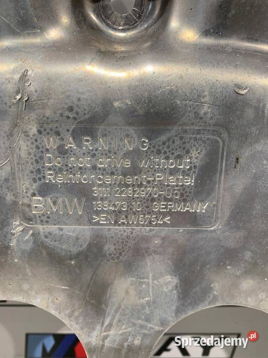 BMW M5 E60 M6 E63 E64 OSŁONA PŁYTA USZTYWNIAJĄCA Osłony silnika