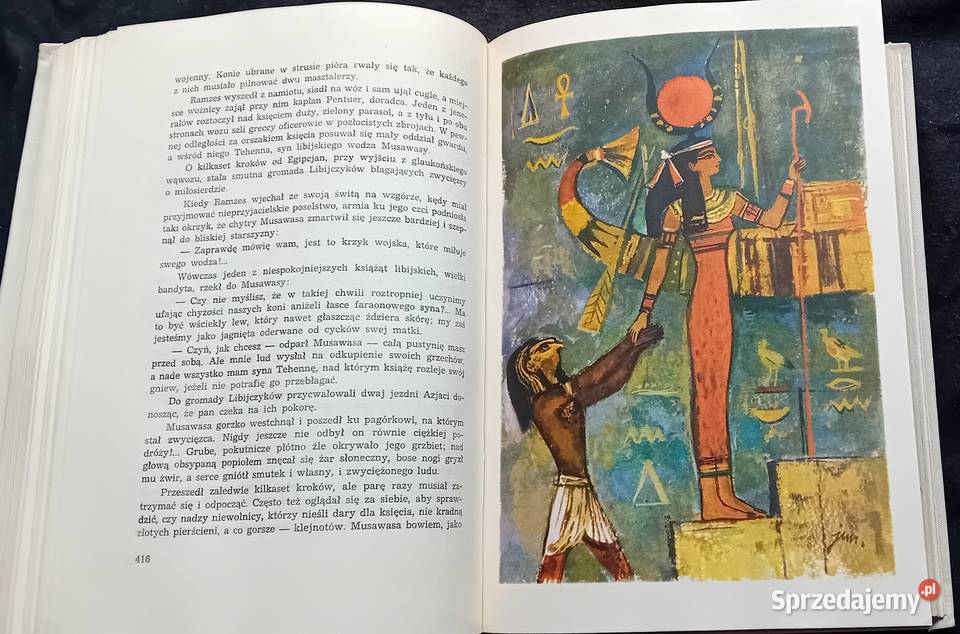 Bolesław Prus Faraon PIW 1971 r Ilustracje JM Koźminek