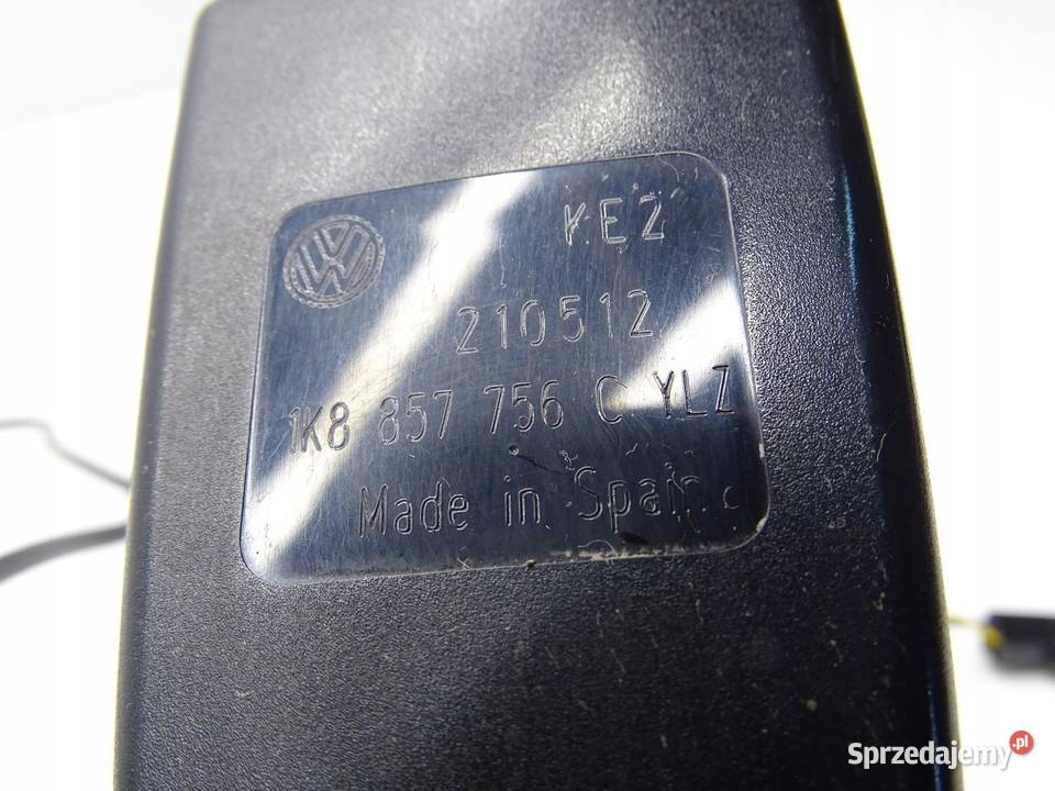 ZAPINKA PASA PRAWY PRZÓD PRZEDNIA 1K8857756C VW