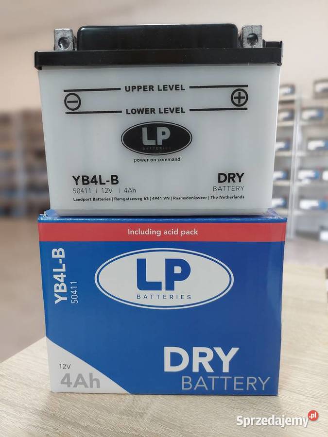 Akumulator motocyklowy Landport YB4LB 12V 4Ah Sosnowiec