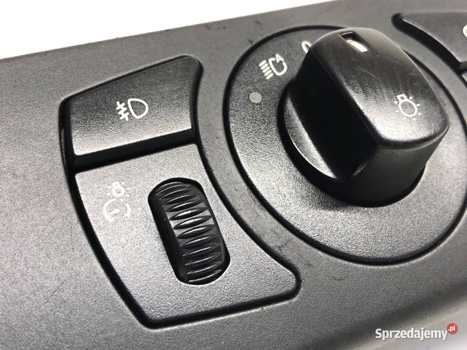 WŁĄCZNIK ŚWIATEŁ BMW E61 6953735 0410 PRZYCISK Części samochodowe podkarpackie