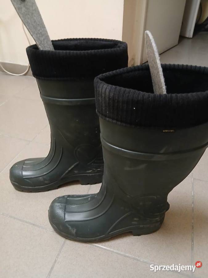 Buty gumowe ocieplane rozmiarze 42