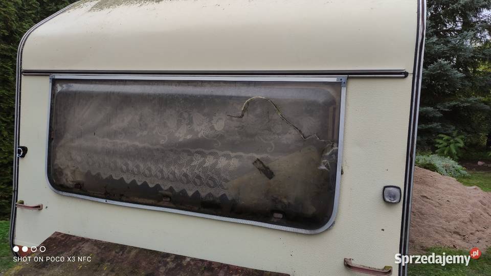 Przyczepa kempingowa na działkę Mrągowo