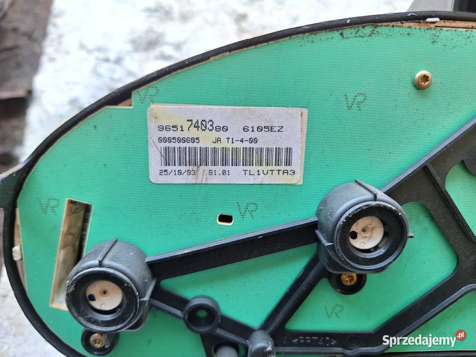 Licznik Zegar Peugeot 206 16B Wisznice