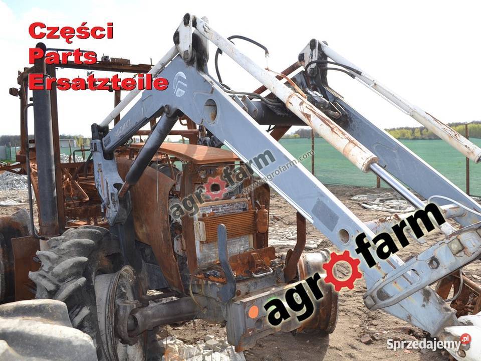 Renault Ares 630 RZ części skrzynia biegów oś Byków