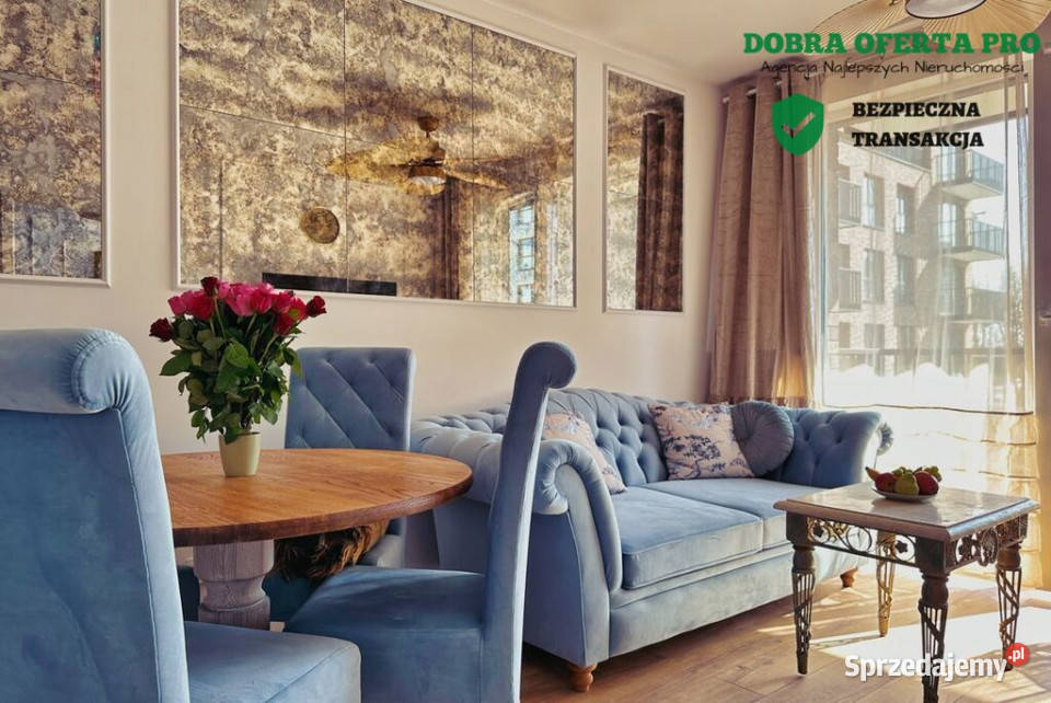 2 pokoje wysoki standard Hallera balkon Liczba pokoi 2 Gdańsk