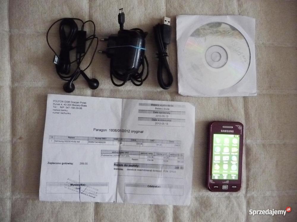 Samsung Avila red LaFleur damy ale bez blokady Białystok