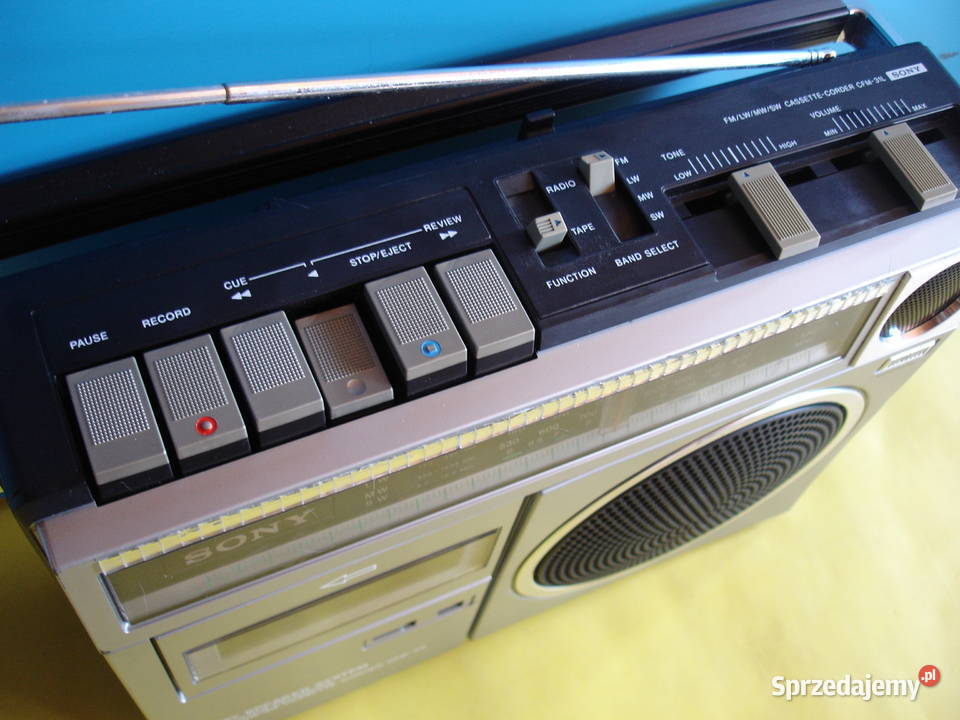 Radiomagnetofon SONY CFM31L Pozostałe Zielona Góra