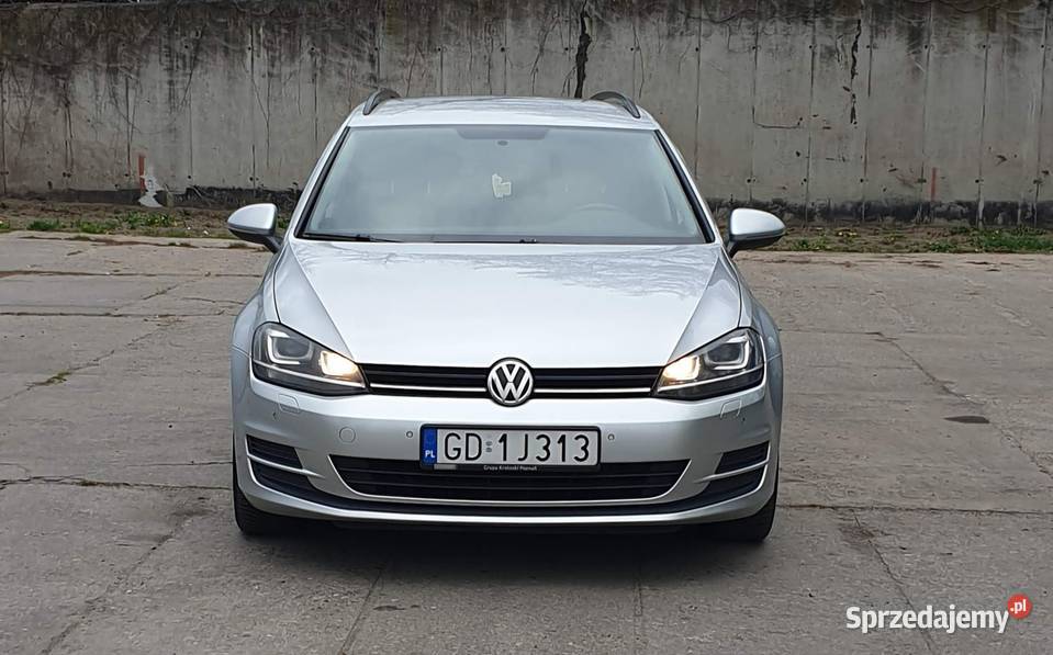 VW Golf VII 7 16TDi 2014 Krajowy nieuszkodzony Gdańsk