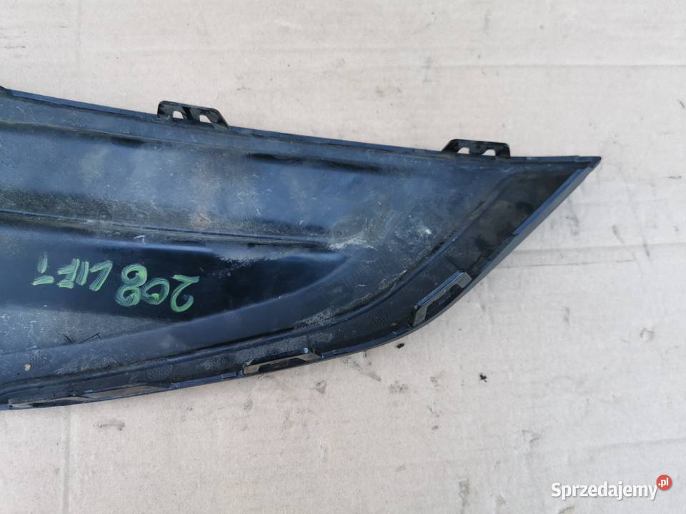 Kratka zderzaka przód prawa rh peugeot 208 I Rok produkcji 2015 Sieraków
