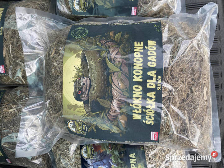Ściółka gadow i nie włókno konopne Konin