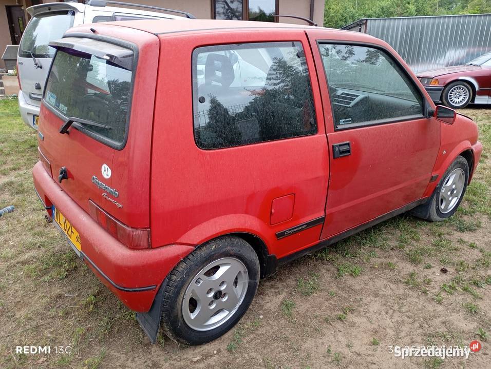 Fiat Cinquecento Sporting 96 Cinquecento mazowieckie