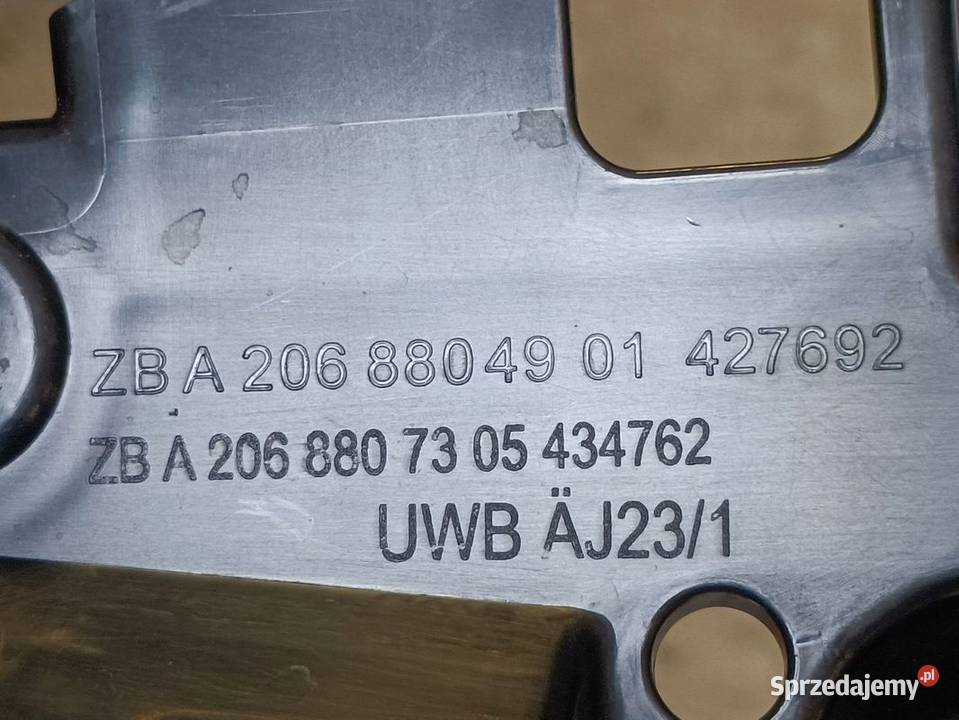 MERCEDES CKLASA W206 ŚLIZG MOCOWANIE ZDERZAKA sprzedam