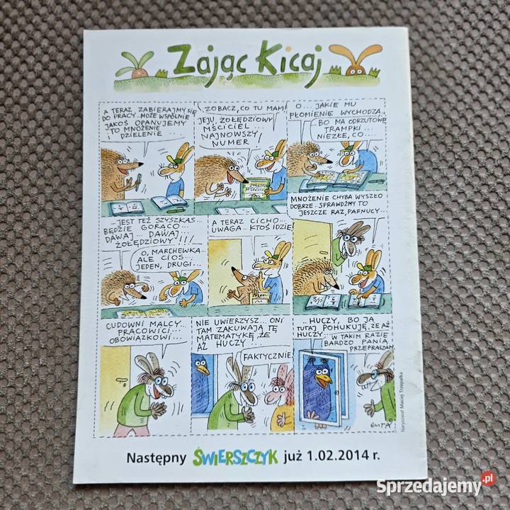 nowy magazyn dzieci Świerszczyk 2 z 15 I 2014 Kraków
