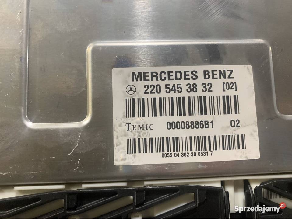 Moduł sterownik airmatic 2205453832 mercedes s Szczecin