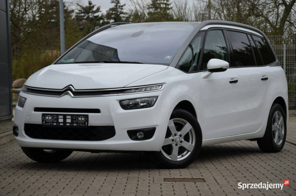 Citroen C4 Grand Picasso SUPER STAN 12T Panorama komputer pokładowy Kutno